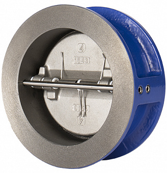 Клапан обратный двухстворчатый Genebre 2401 чугунный межфланцевый PN16