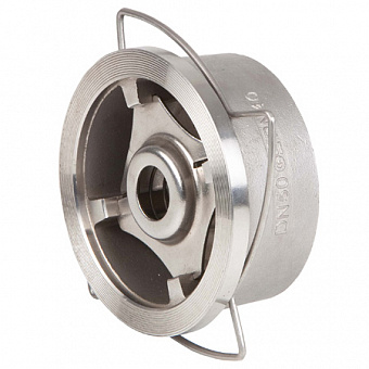 Клапан обратный пружинный Genebre 2415 нерж. сталь межфланцевый PN40