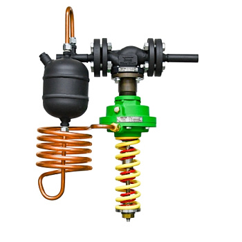 Регулятор давления «до себя» для пара АСТА серии Д123/РДС чугунный фланцевый PN16