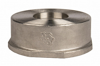 Клапан обратный пружинный RUSHWORK 404 нерж. сталь межфланцевый PN40