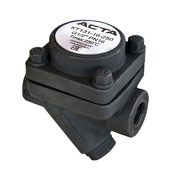 Термостатический конденсатоотводчик АСТА КТ131 стальной резьбовой PN16