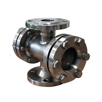 Стекло смотровое АСТА И253 нержавеющее, фланцевое PN 16 – 25